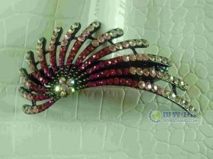 璀璨奪目 供應(yīng)炫目水鉆之孔雀開(kāi)屏飾品——點(diǎn)亮禮品與工藝品的藝術(shù)魅力